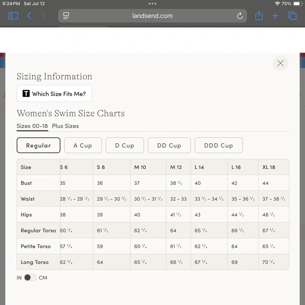 EUC Lands' End Peach Polka Dot Ruffle Swim Skirt, Women Sz 10, Built-in Panty - Picture 15 of 15
